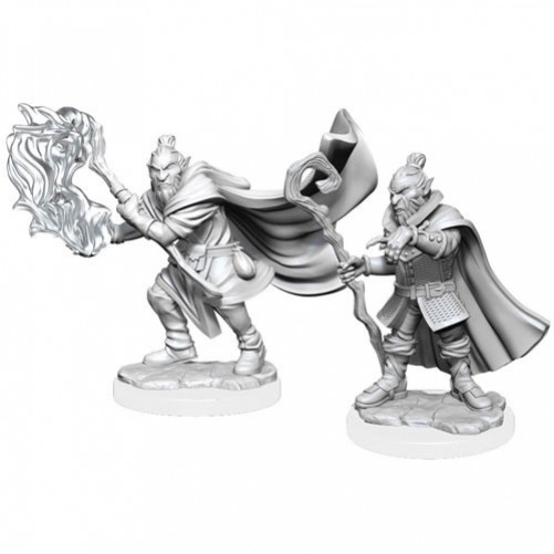 Male Hobgoblin Wizard and Druid - Critical Role Miniatures - W1