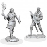 Male Pallid Elf Rogue and Bard - Critical Role Miniatures - W1
