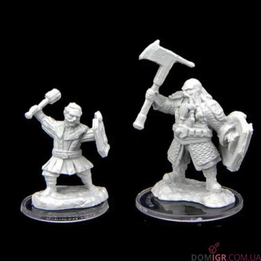 Kymal Militia Brawler Jorenn Militia Holy Axeman - Critical Role Miniatures - W2