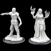 Turst Militia Swordsman and Lyrengorn Holy Priest - Critical Role Miniatures - W2