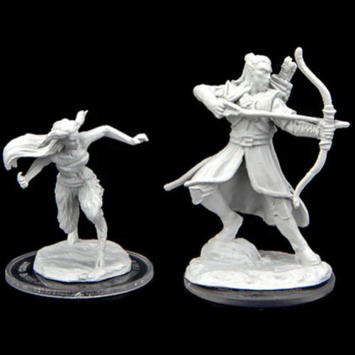 Verdant Guard Marksman and Satyr - Critical Role Miniatures - W2