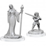 Female Human Wizard & Halfling Holy Warrior - Critical Role Miniatures - W3 Купить Female Human Wizard & Halfling Holy Warrior - Critical Role Miniatures - W3 (Wave 3 - Dungeons & Dragons Nolzur’s Marvelous Miniatures, Pathfinder Deep Cuts, Wizkids Deep Cuts)