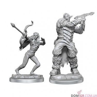 Ashari Stoneguard and Skydancer - Critical Role Miniatures - W4