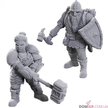 Dwarves - D&D Nolzur's Marvelous Miniatures: Limited Edition 50th Anniversary