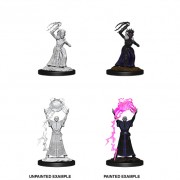 Drow Mage & Drow Priestess - D&D Nolzur's Marvelous Miniatures - W12