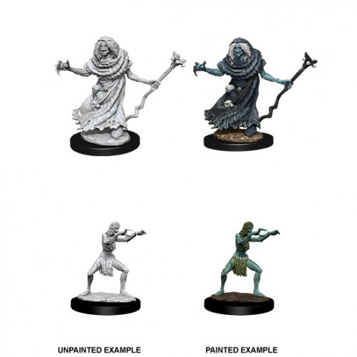Sea Hag & Bheur Hag - D&D Nolzur's Marvelous Miniatures - W12