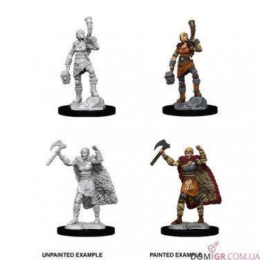 Female Human Barbarian - D&D Nolzur's Marvelous Miniatures - W12