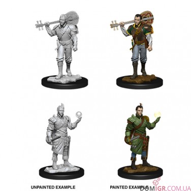 Male Half-Elf Bard - D&D Nolzur's Marvelous Miniatures - W12