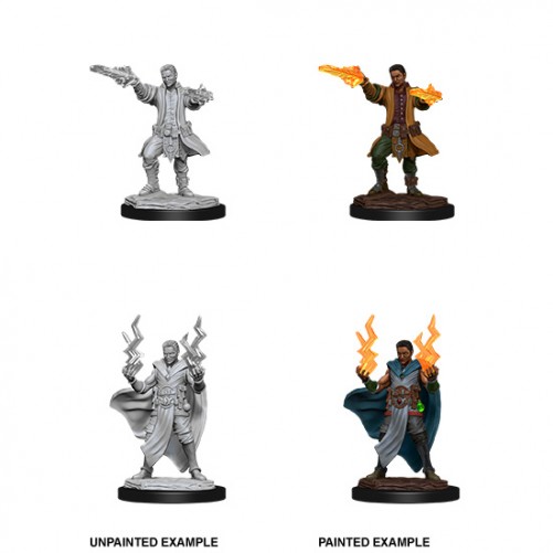 Male Human Sorcerer - D&D Nolzur's Marvelous Miniatures - W12