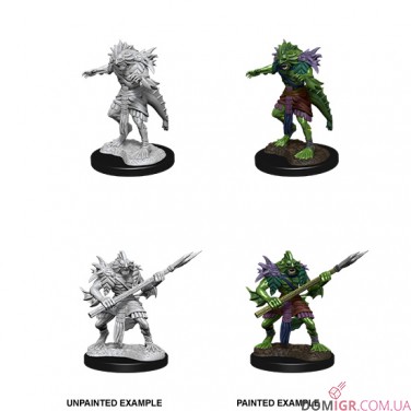 Sahuagin - D&D Nolzur's Marvelous Miniatures - W12