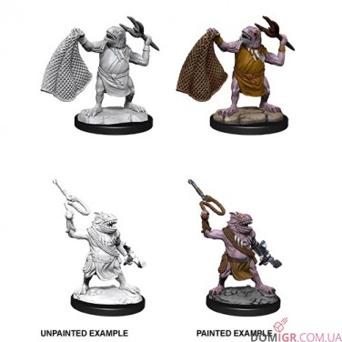Kuo-Toa & Kuo-Toa Whip - D&D Nolzur's Marvelous Miniatures - W14