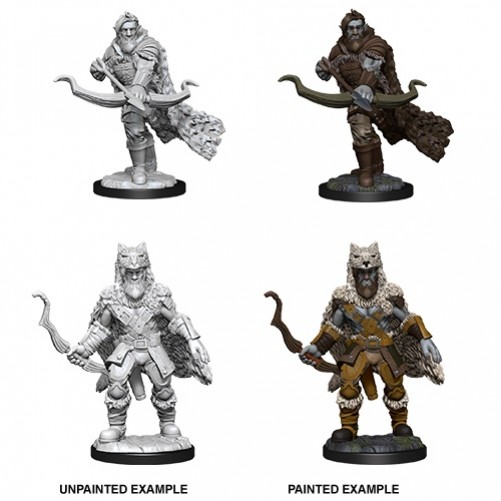 Male Firbolg Ranger - D&D Nolzur's Marvelous Miniatures - W14