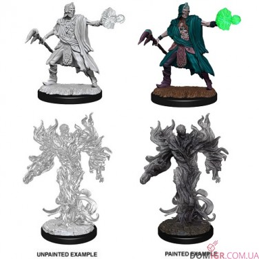 Allip and Deathlock - D&D Nolzur's Marvelous Miniatures - W15