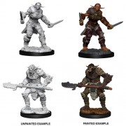 Male Bugbear Barbarian and Female Bugbear Rogue - D&D Nolzur's Marvelous Miniatures - W15