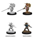 Male Goblin Rogue & Female Goblin Bard - D&D Nolzur's Marvelous Miniatures - W15