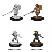 Male Goblin Rogue & Female Goblin Bard - D&D Nolzur's Marvelous Miniatures - W15