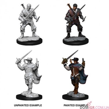 Male Human Bard - D&D Nolzur's Marvelous Miniatures - W15