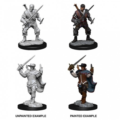 Male Human Bard - D&D Nolzur's Marvelous Miniatures - W15
