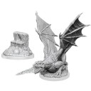 White Dragon Wyrmling - D&D Nolzur's Marvelous Miniatures - W19