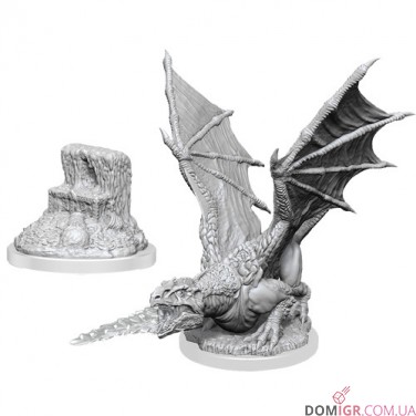White Dragon Wyrmling - D&D Nolzur's Marvelous Miniatures - W19