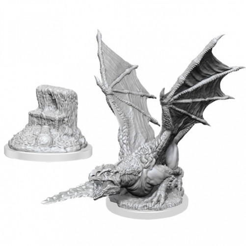 White Dragon Wyrmling - D&D Nolzur's Marvelous Miniatures - W19