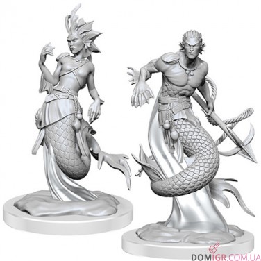 Merfolk - D&D Nolzur's Marvelous Miniatures - W20