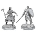 Human Fighters - D&D Nolzur's Marvelous Miniatures - W21