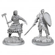 Human Fighters - D&D Nolzur's Marvelous Miniatures - W21