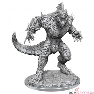 Lizardfolk Render - D&D Nolzur's Marvelous Miniatures - W21