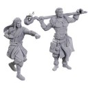 Archdruid and Martial Arts Adept - D&D Nolzur's Marvelous Miniatures - W24