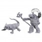 Tortle Druid and Wild Shape Giant Lizard - D&D Nolzur's Marvelous Miniatures - W24