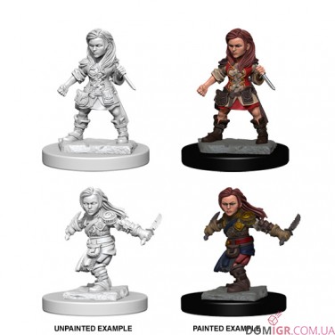Female Halfling Rogue - D&D Nolzur's Marvelous Miniatures - W1