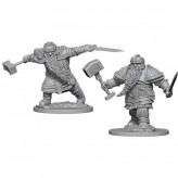 Male Dwarf Fighter - D&D Nolzur's Marvelous Miniatures - W1