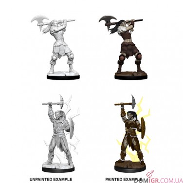 Female Goliath Barbarian - D&D Nolzur's Marvelous Miniatures - W10