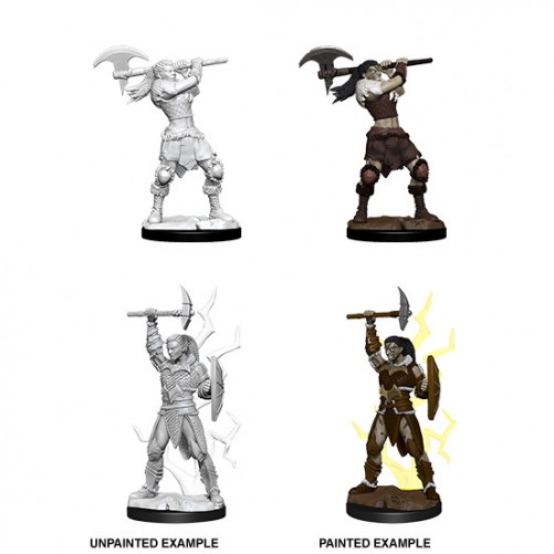 Female Goliath Barbarian - D&D Nolzur's Marvelous Miniatures - W10