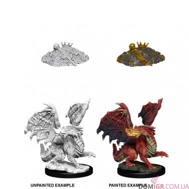 Red Dragon Wyrmling - D&D Nolzur's Marvelous Miniatures - W10
