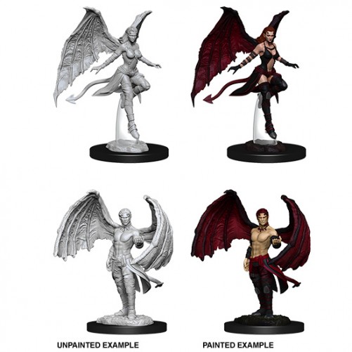 Succubus & Incubus - D&D Nolzur's Marvelous Miniatures - W10