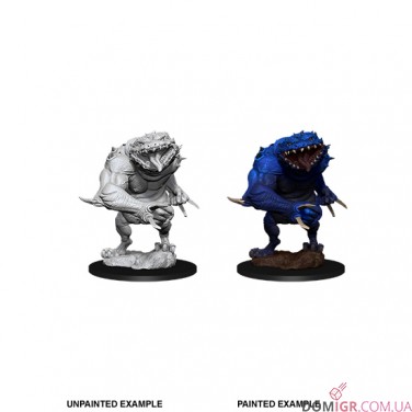 Blue Slaad - D&D Nolzur's Marvelous Miniatures - W11