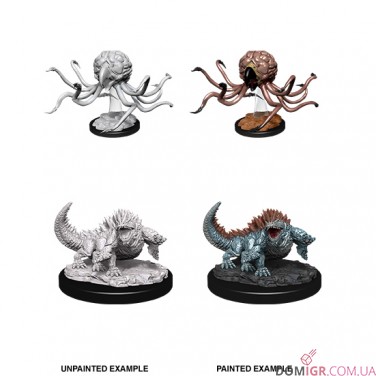 Купить Grell & Basilisk - D&D Nolzur's Marvelous Miniatures - W11 Grell & Basilisk - D&D Nolzur's Marvelous Miniatures - W11