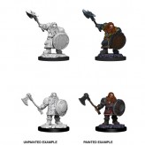 Male Dwarf Fighter - D&D Nolzur's Marvelous Miniatures - W11