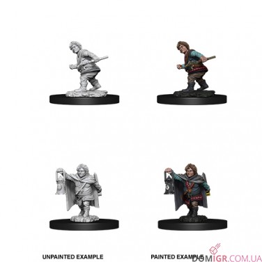 Male Halfling Rogue - D&D Nolzur's Marvelous Miniatures - W11