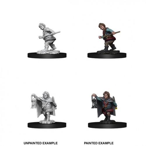 Male Halfling Rogue - D&D Nolzur's Marvelous Miniatures - W11