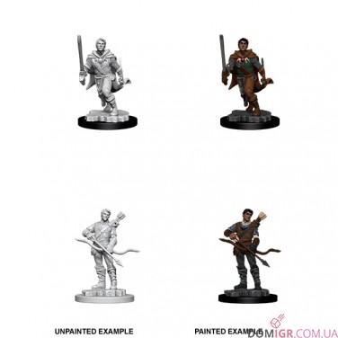 Male Human Ranger - D&D Nolzur's Marvelous Miniatures - W11