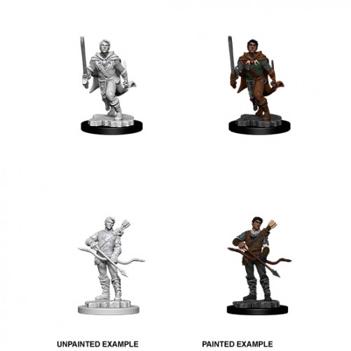 Male Human Ranger - D&D Nolzur's Marvelous Miniatures - W11