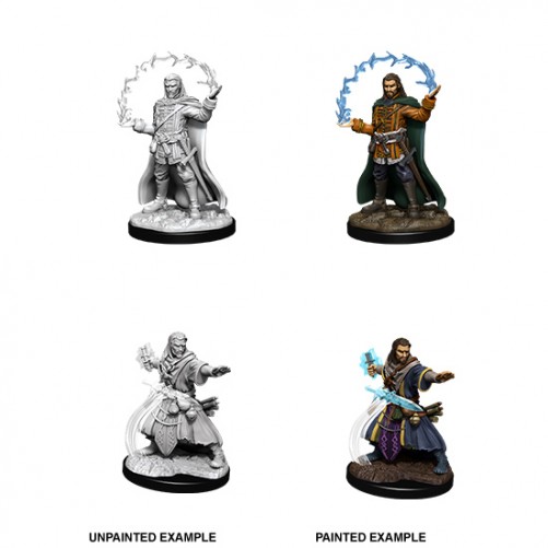 Male Human Wizard - D&D Nolzur's Marvelous Miniatures - W11