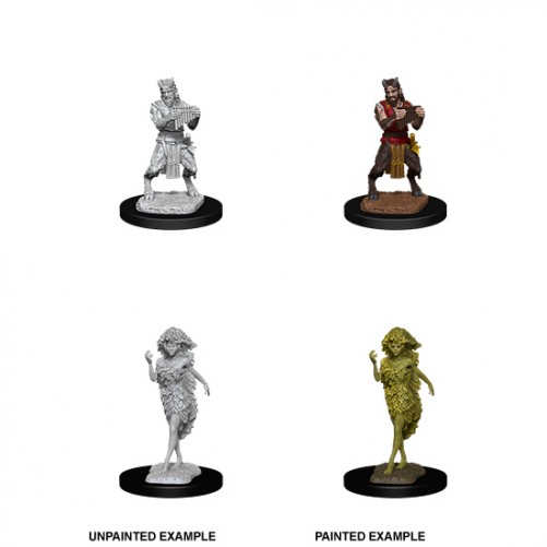 Satyr & Dryad - D&D Nolzur's Marvelous Miniatures - W11