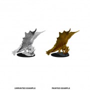 Young Gold Dragon - D&D Nolzur's Marvelous Miniatures - W11