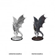 Young Silver Dragon - D&D Nolzur's Marvelous Miniatures - W11