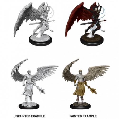 Deva & Erinyes - D&D Nolzur's Marvelous Miniatures - W13