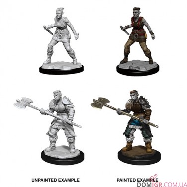 Female Orc Barbarian - D&D Nolzur's Marvelous Miniatures - W13